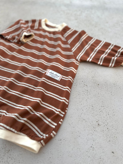 Bebe Saint Suit - sky/brown