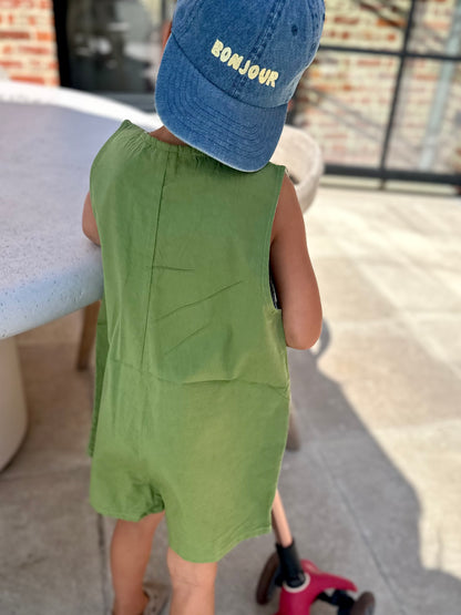 Charlie overall - olive