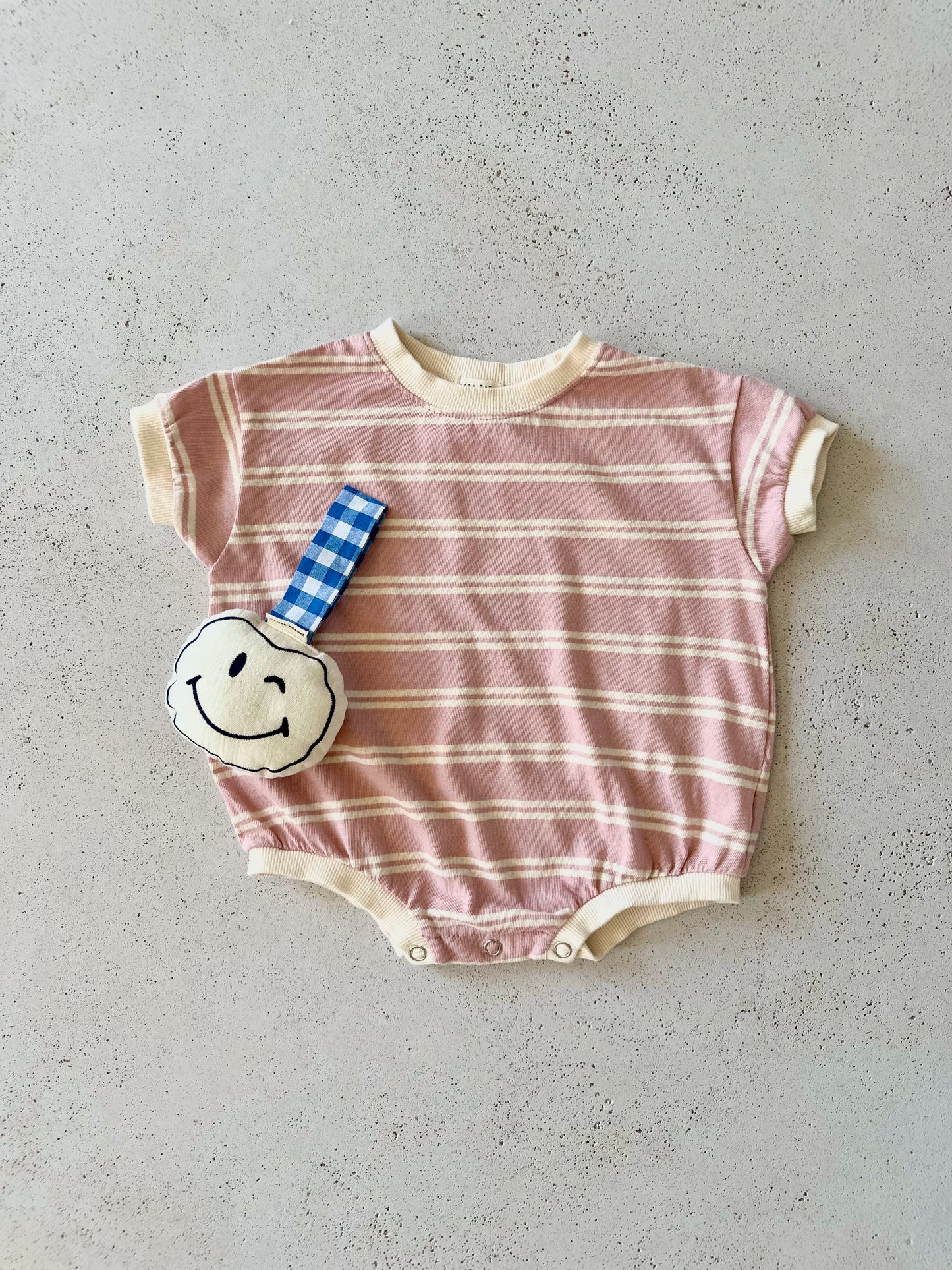 Bebe Saint stripe summer suit - pink