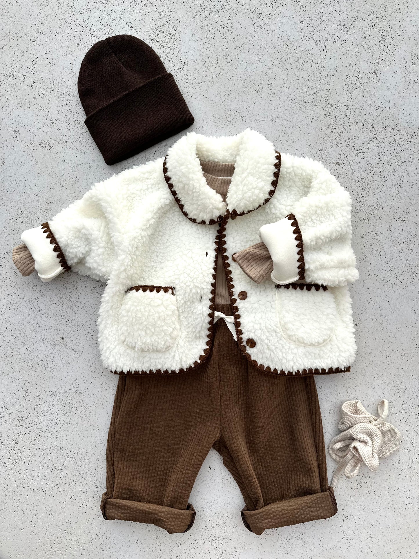 Bebe corduroy chinos - brown