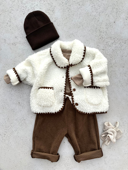 Bebe corduroy chinos - brown