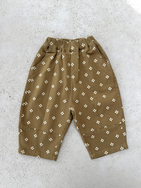 Lyon barrel pants - khaki