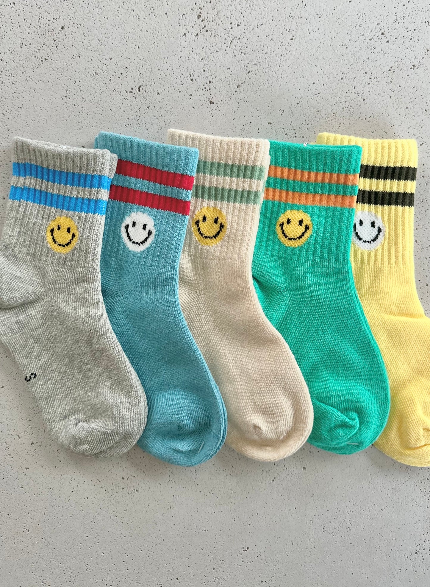 Pair of smile socks - more colors