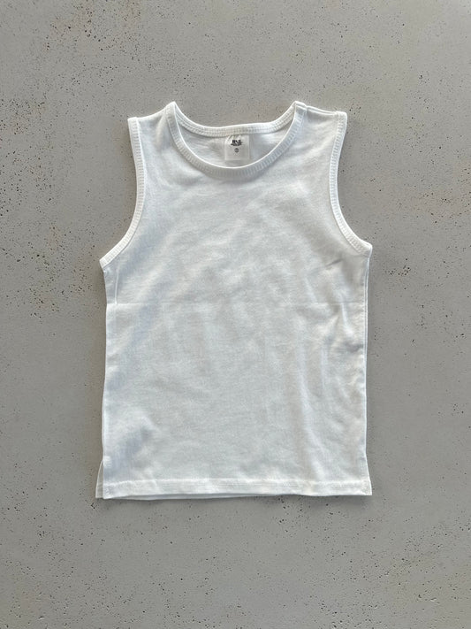 Fresi sleeveless - white