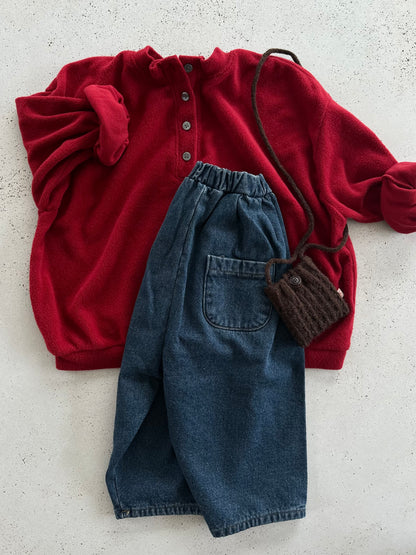 Riverton henri sweat - red