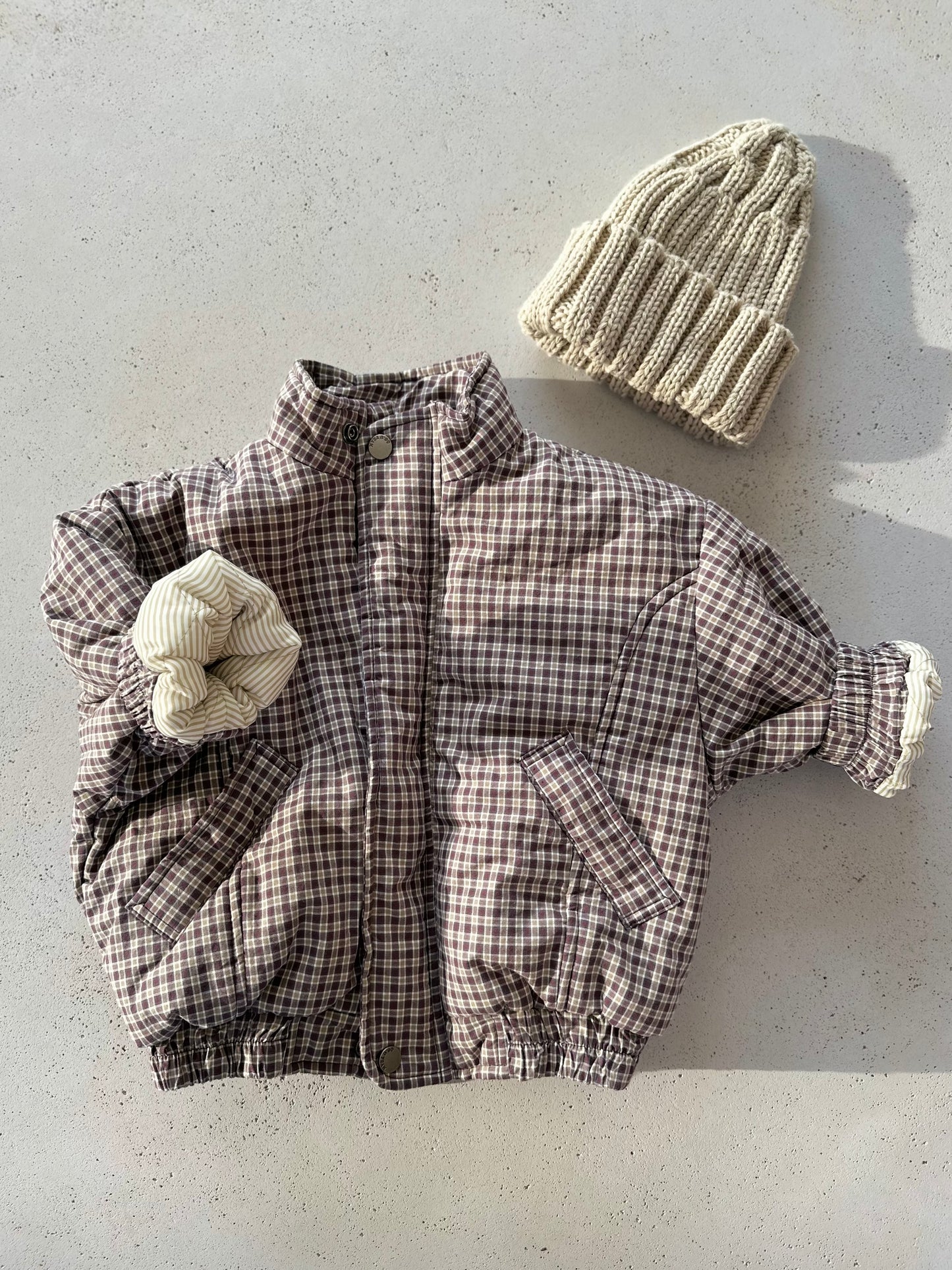 Goju winter check jacket