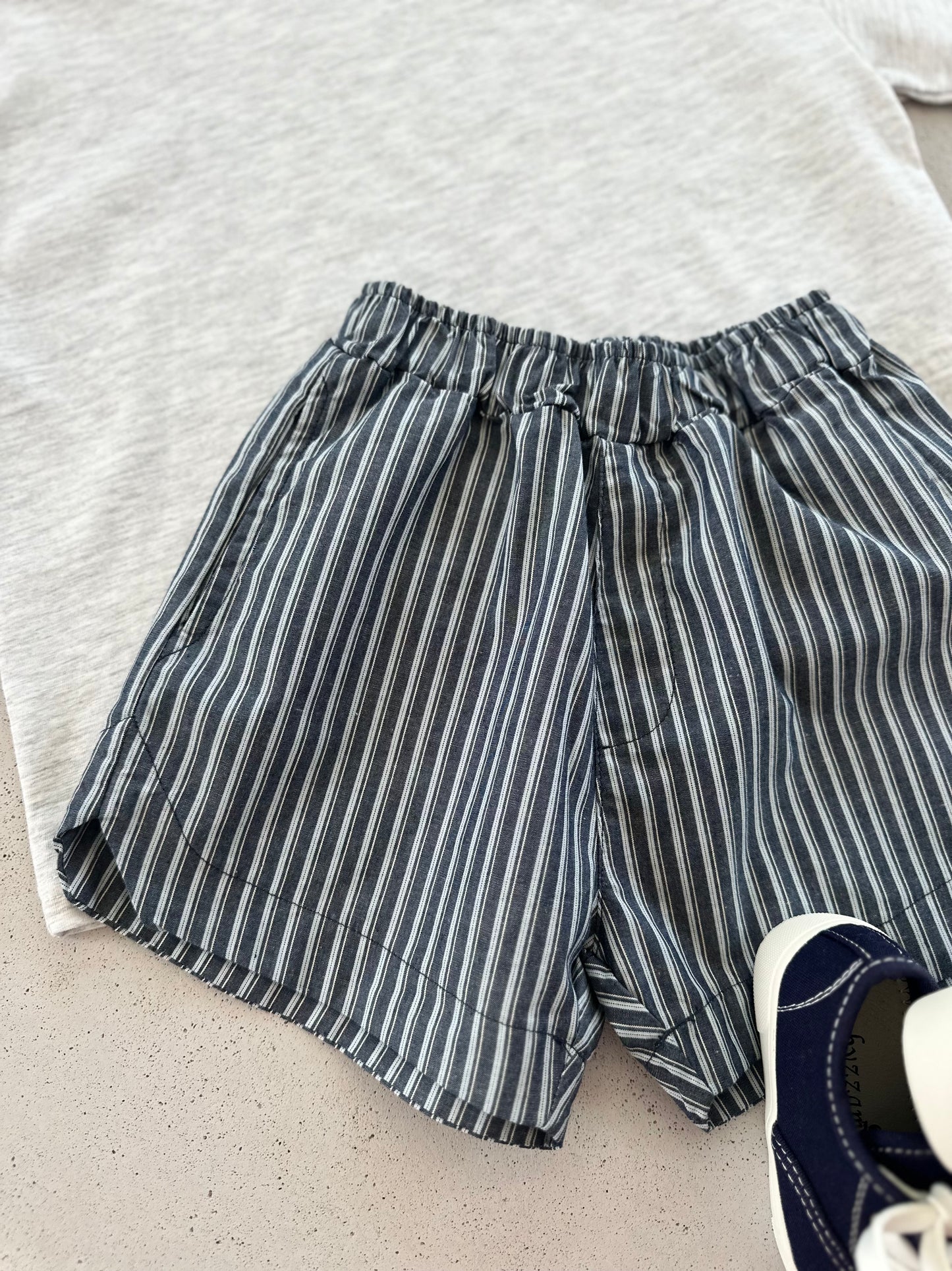 Joe stripe pants - navy