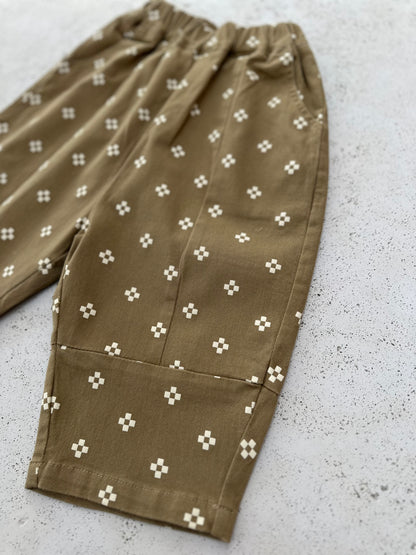 Lyon barrel pants - khaki