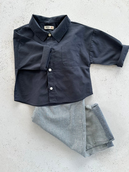 Sunday sunshine shirt - navy