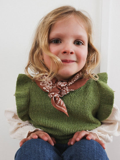 Mysore mini scarf - cinnamon