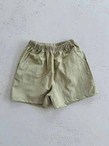 Sketch shorts - khaki/sky