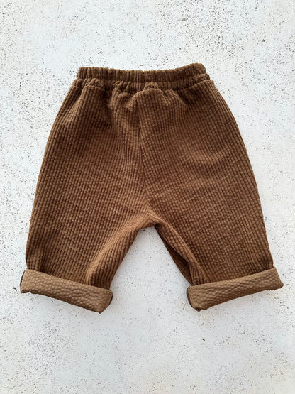 Bebe corduroy chinos - brown