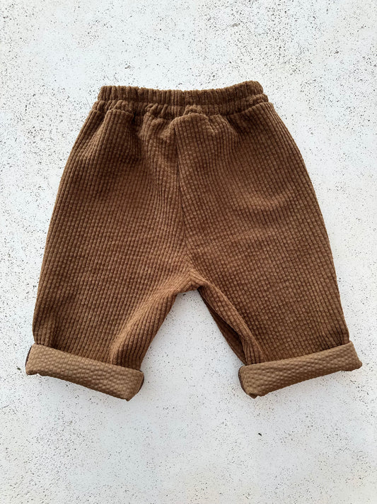 Kids corduroy chinos - brown