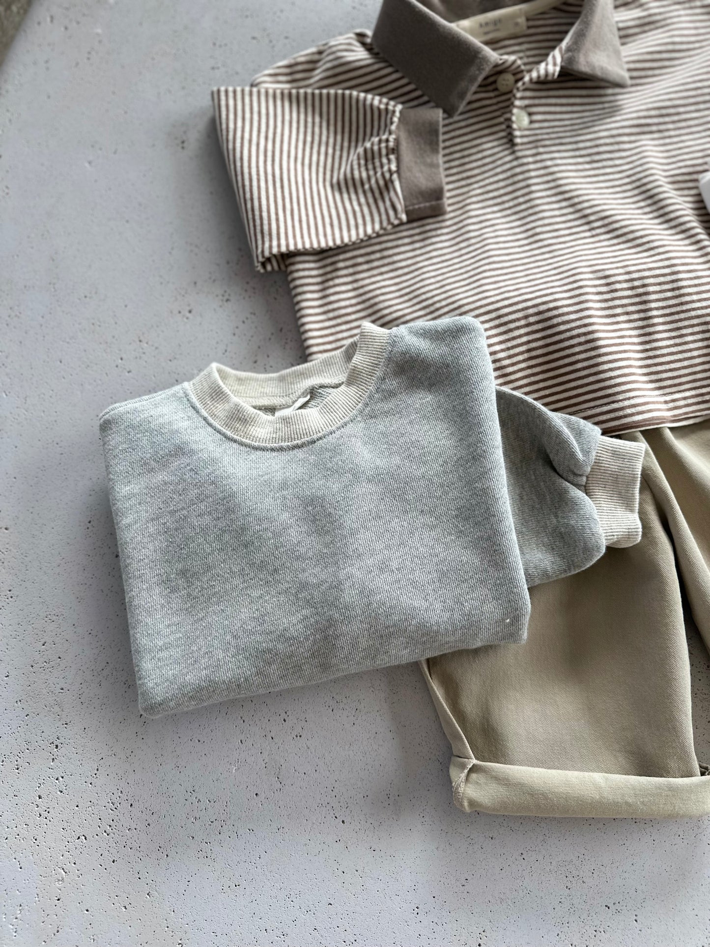 Melli stitch sweater - melange