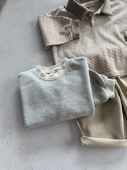 Melli stitch sweater - melange