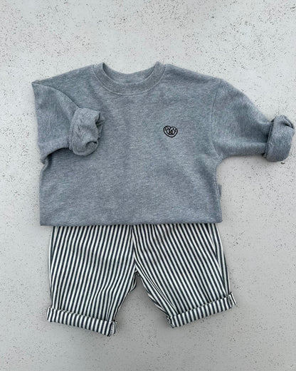 Gregu sweatshirt - grey melange