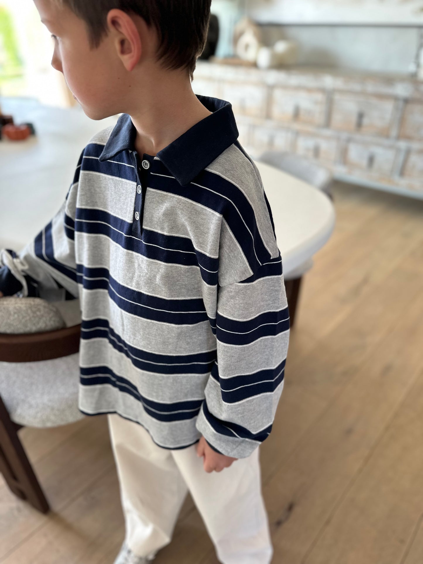 Heydo polo - navy-grey