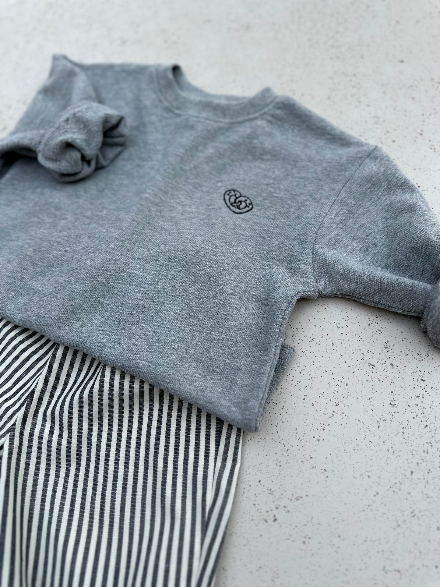 Gregu sweatshirt - grey melange