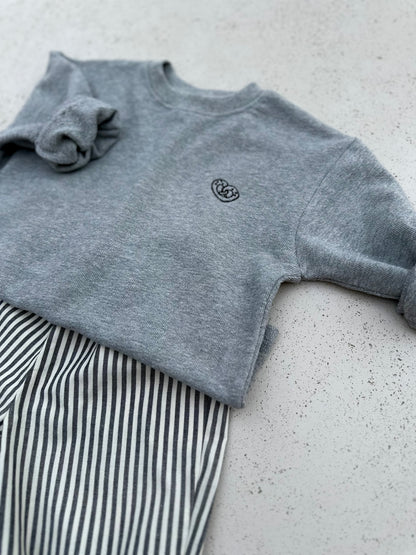 Gregu sweatshirt - grey melange