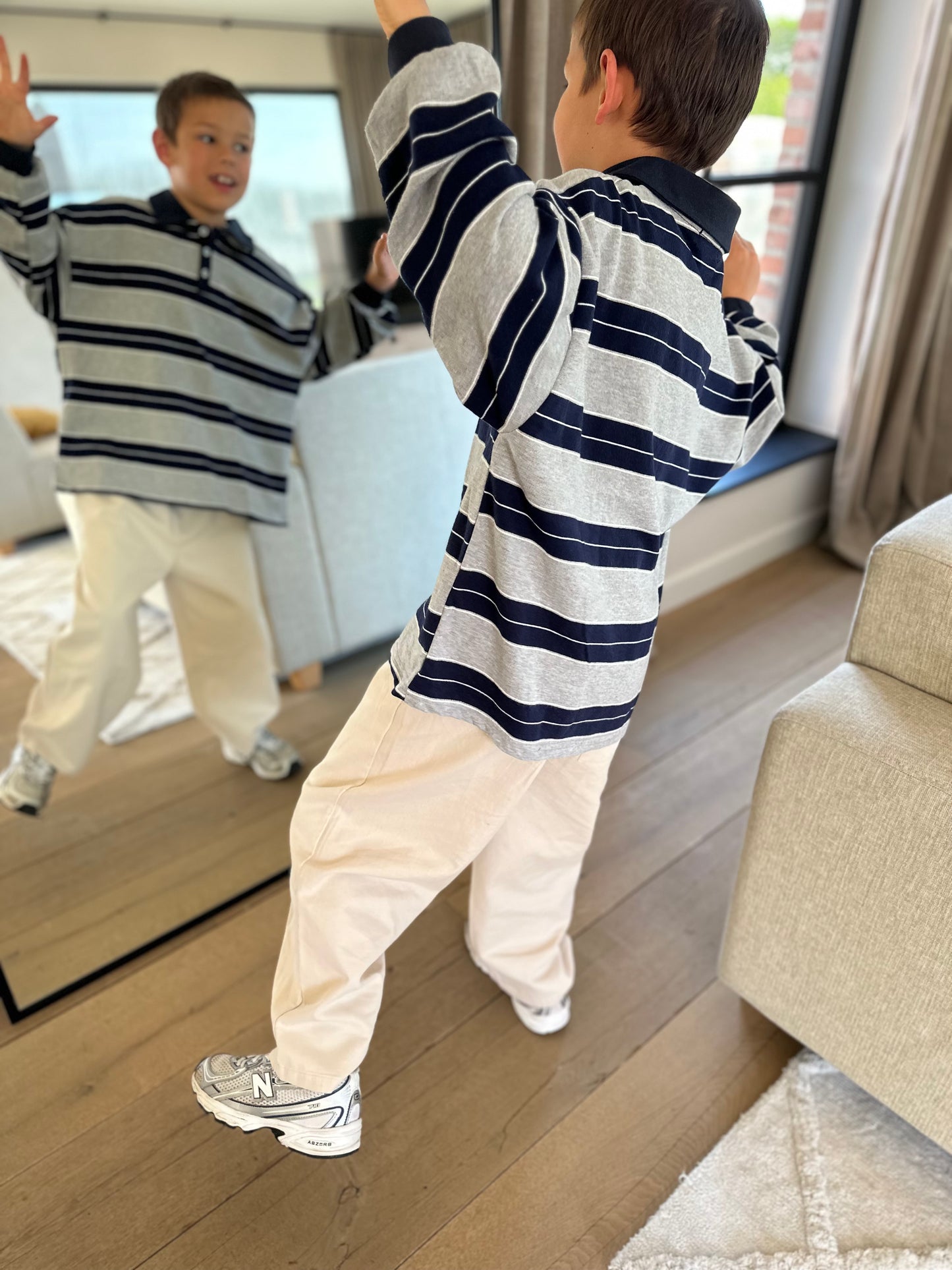 Heydo polo - navy-grey