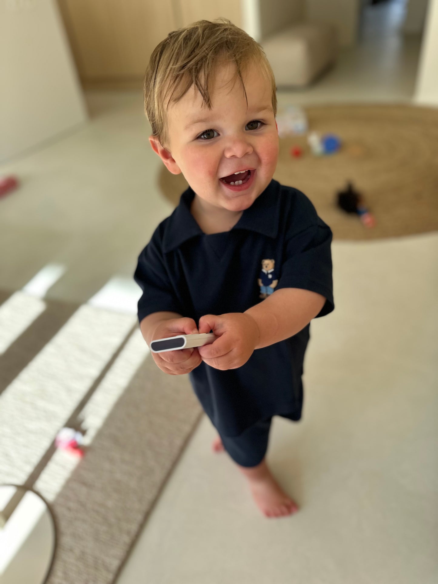 Polo bear set - navy
