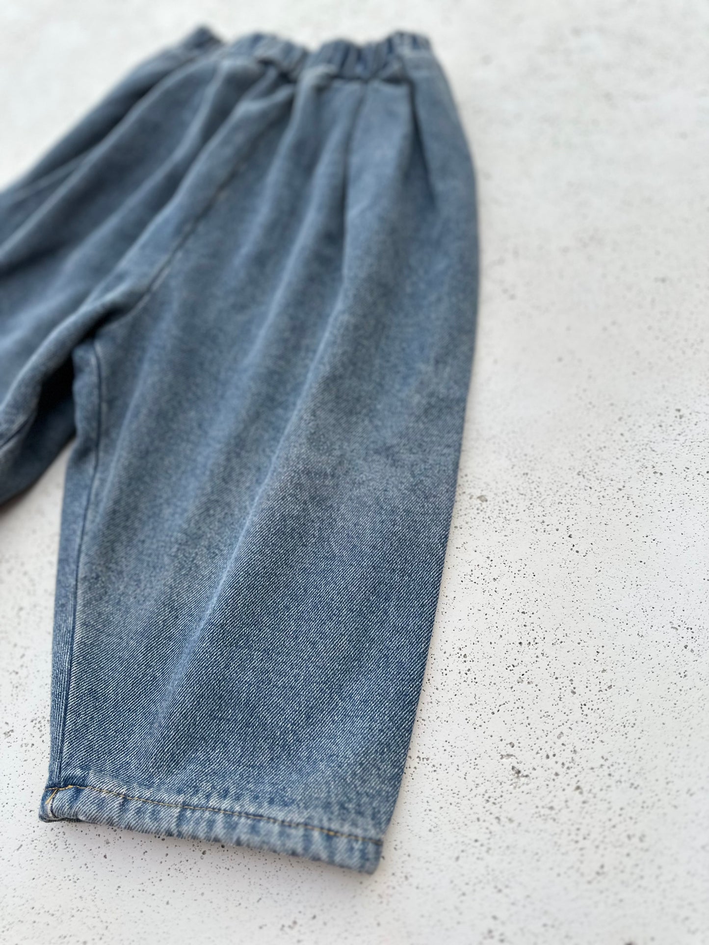 Winter warm pants - denim