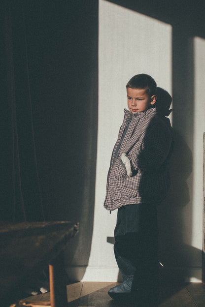 Goju winter check jacket