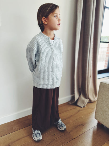 Eline cardigan - white melange