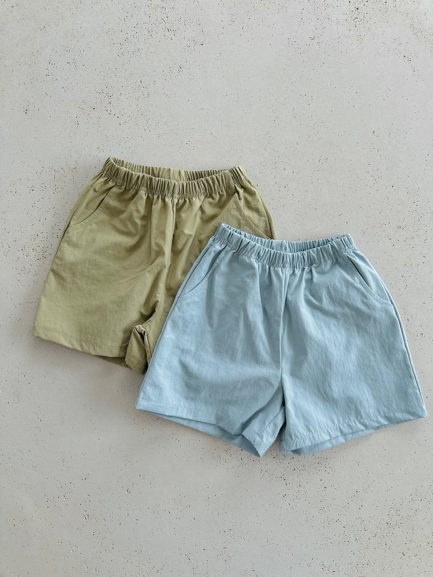 Sketch shorts - khaki/sky