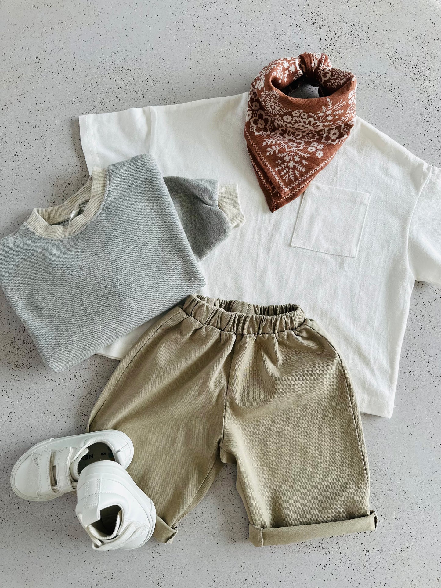 Melli stitch sweater - melange
