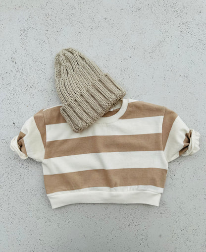 Bebe milk sweatshirt - ecru/beige