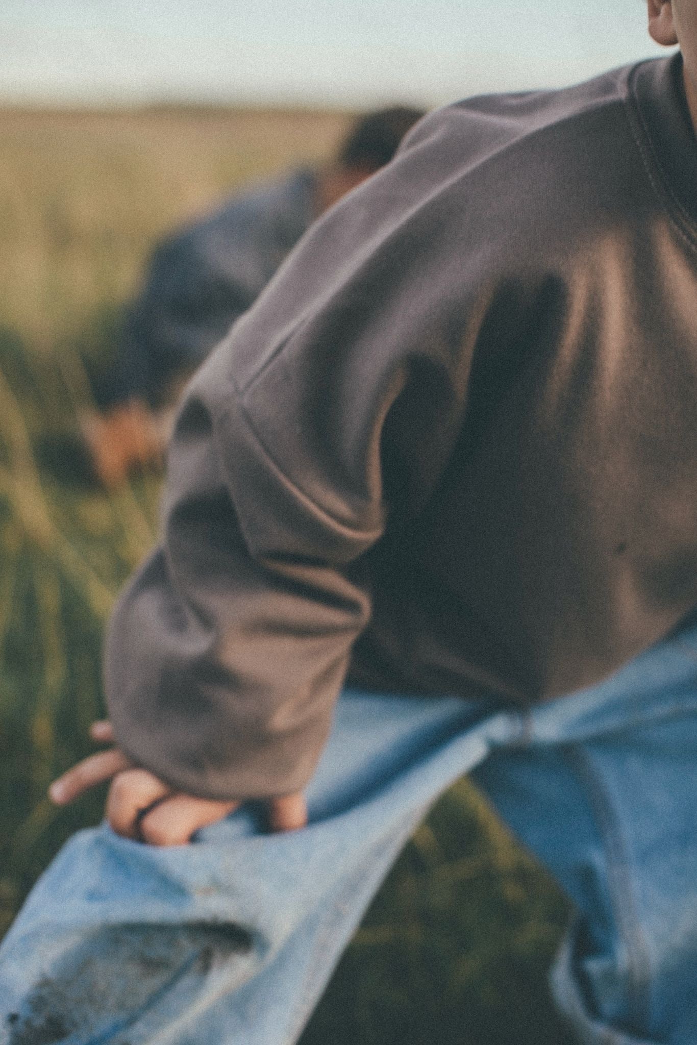 Stitch sweatshirt - mocha