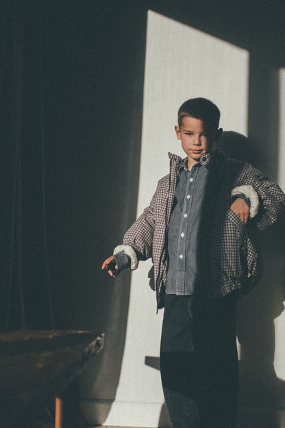 Goju winter check jacket