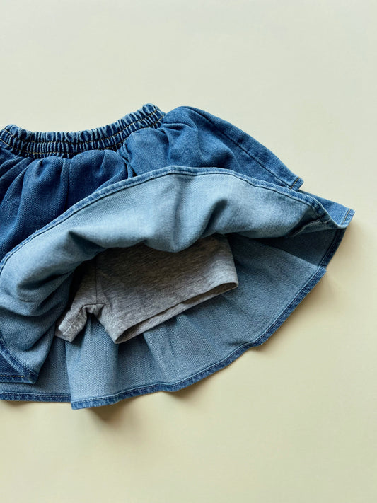 Comma denim skirt