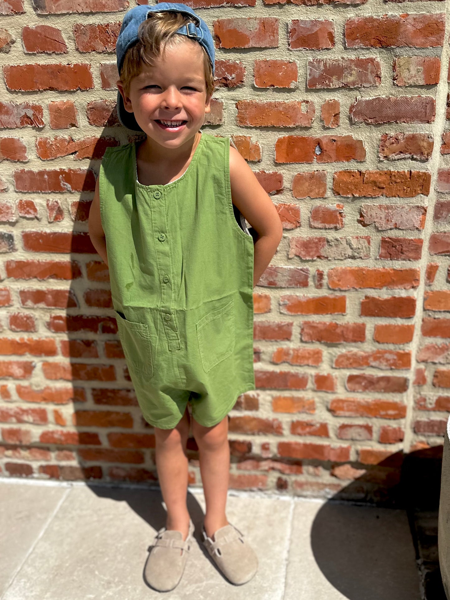 Charlie overall - olive
