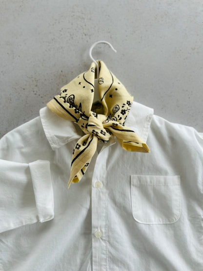 Oscar mini scarf - wine/butter