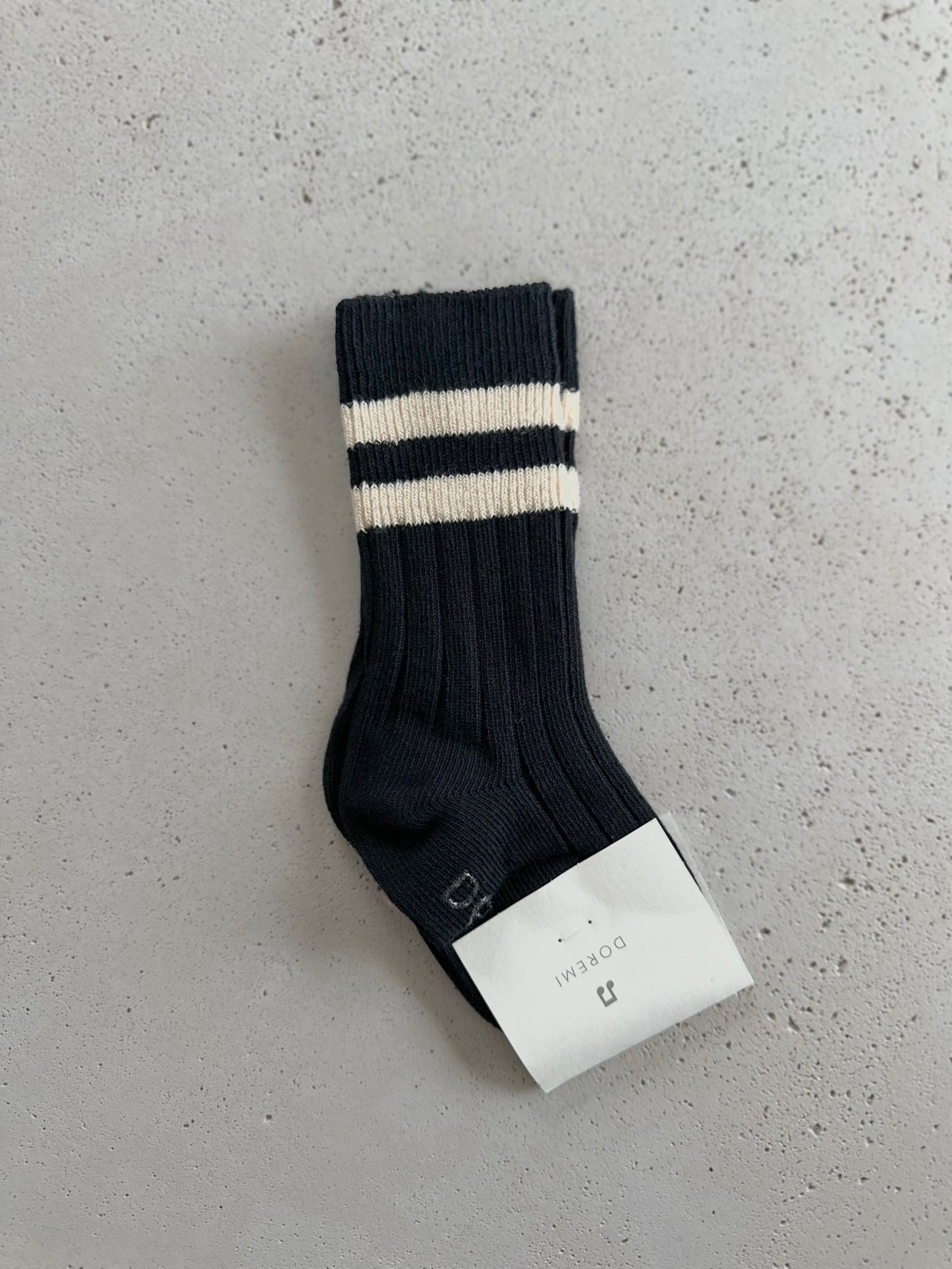 Pair of knee socks - charcoal