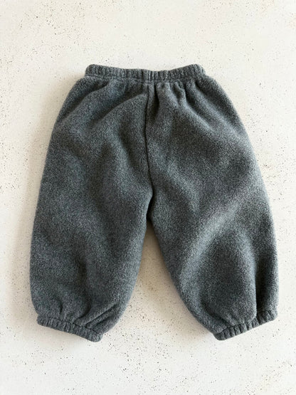 Lacy soft jogger pants - charcoal