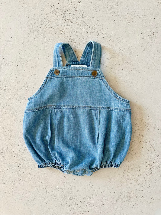 Bebe Sam bloomer overall - denim