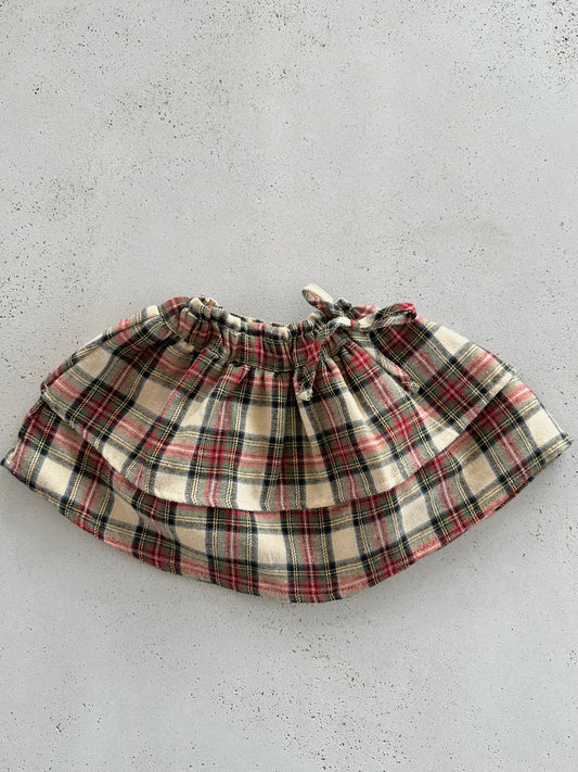 Ada check skirt
