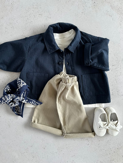 Amigo twill pants - khaki