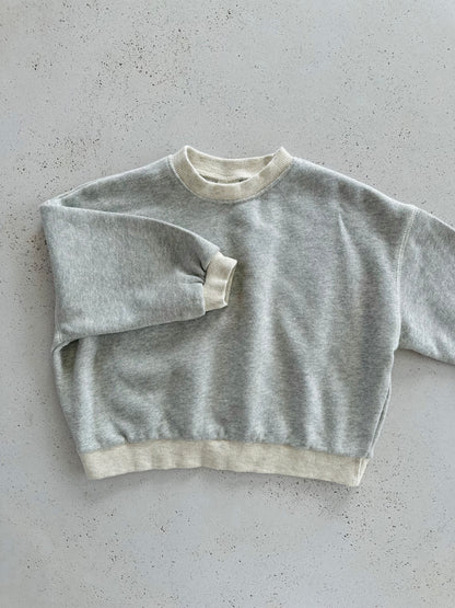 Melli stitch sweater - melange
