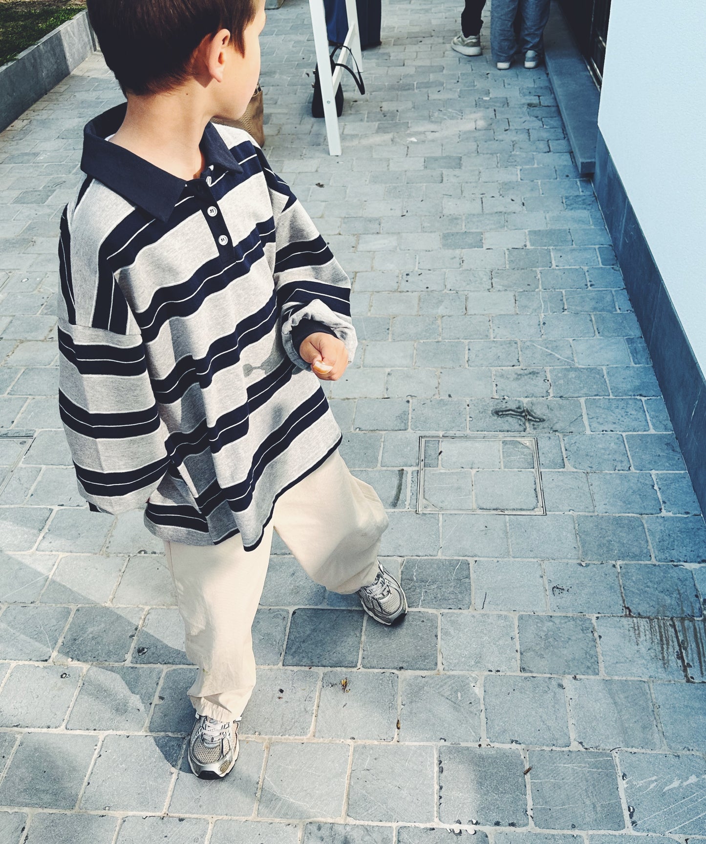 Heydo polo - navy-grey