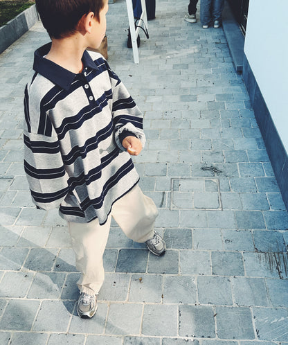 Heydo polo - navy-grey