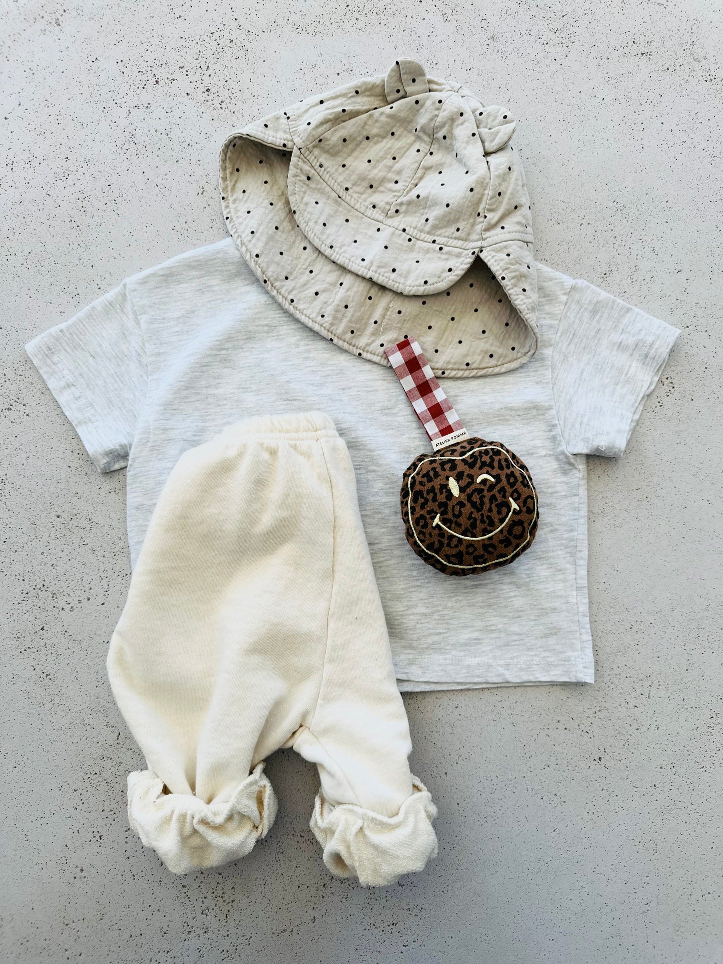 Pacifier cloth pomme - leopard love