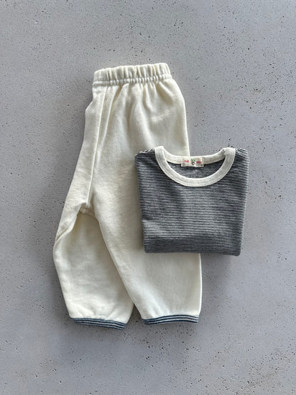 Bebe Lou soft pants - cream