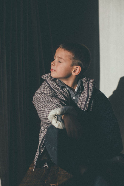 Goju winter check jacket