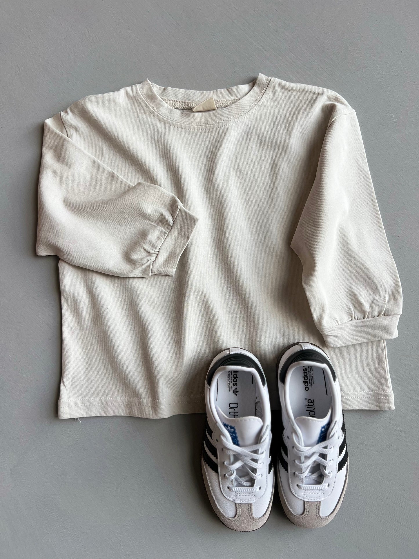 Longsleeve Tee - Light Grey