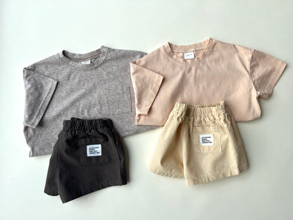 Melo washed tee - Peach