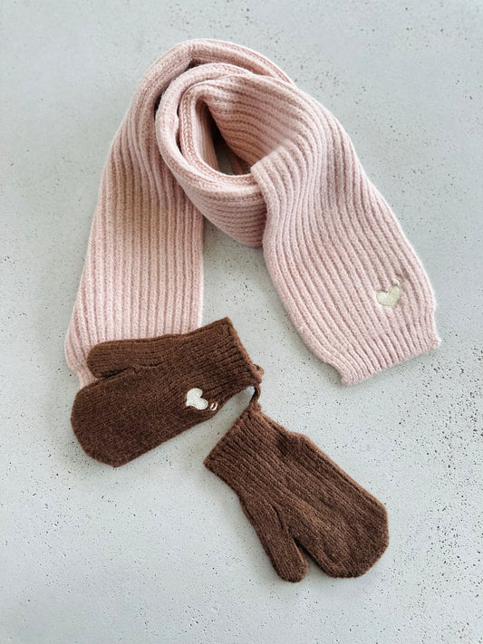 Little heart scarf - colors